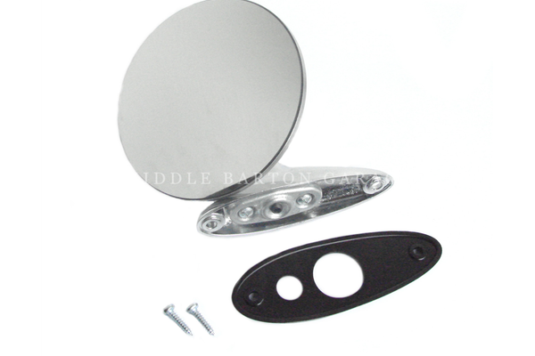 MIRROR 500R LEFT/RIGHT CHROME